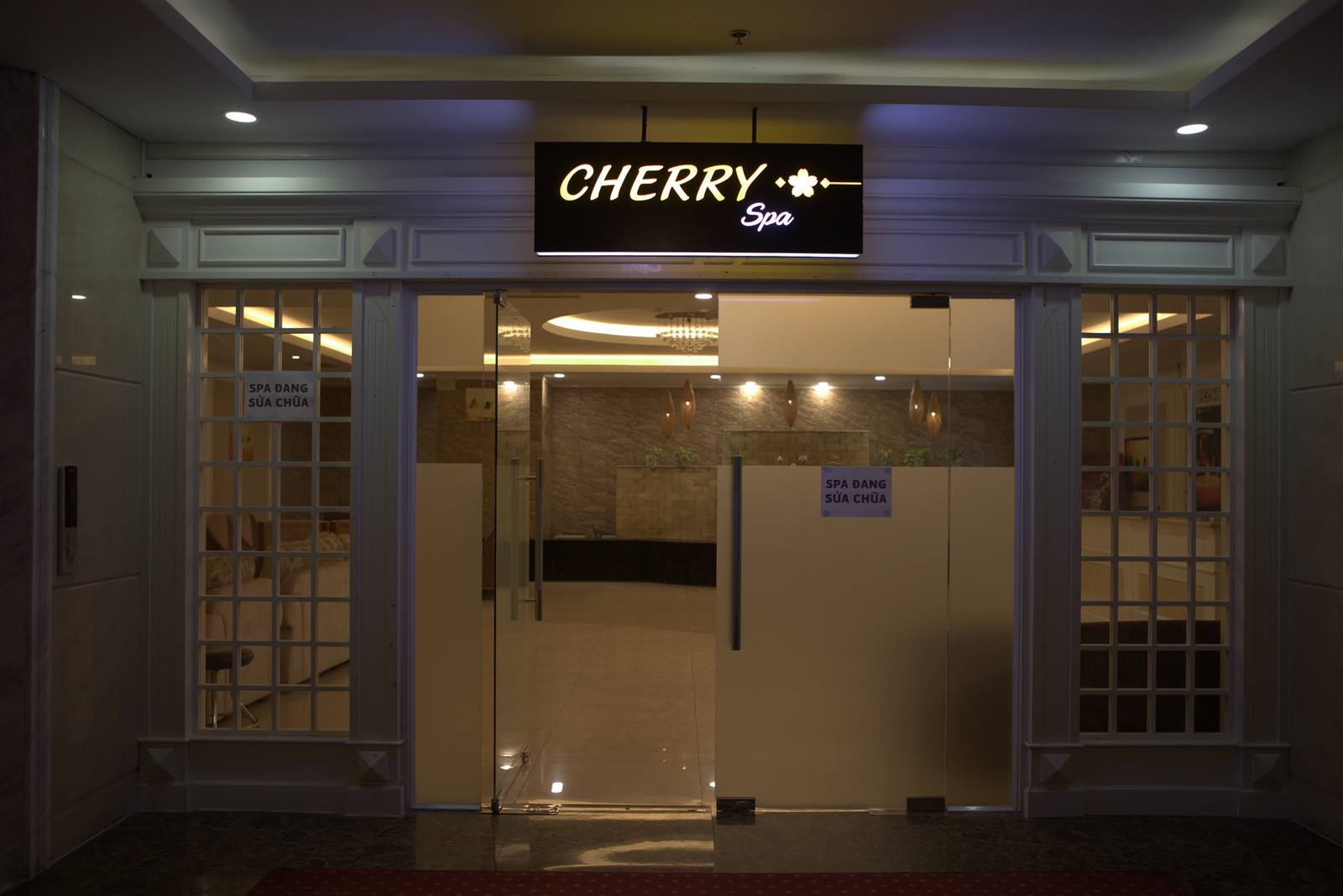 나트랑 체리스파 입구 외관 - 나트랑 Cherry Spa 위치